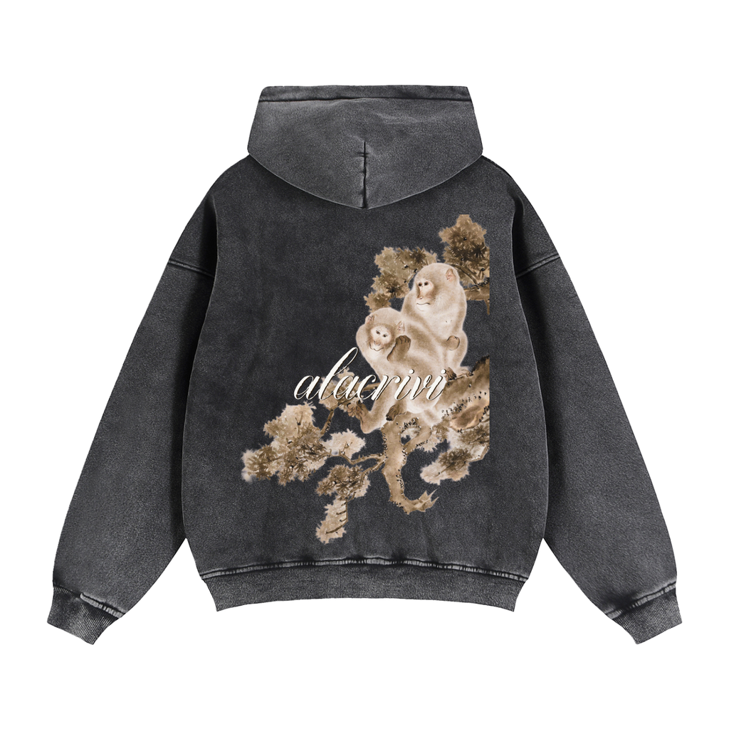 punchie monkie zip-up